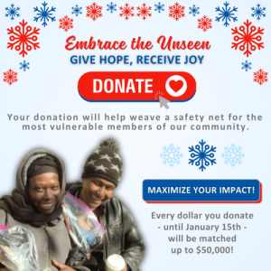 Embrace the Unseen | Give Hope, Receive Joy | DONATE