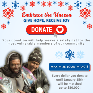 Embrace the Unseen | Give Hope, Receive Joy | DONATE